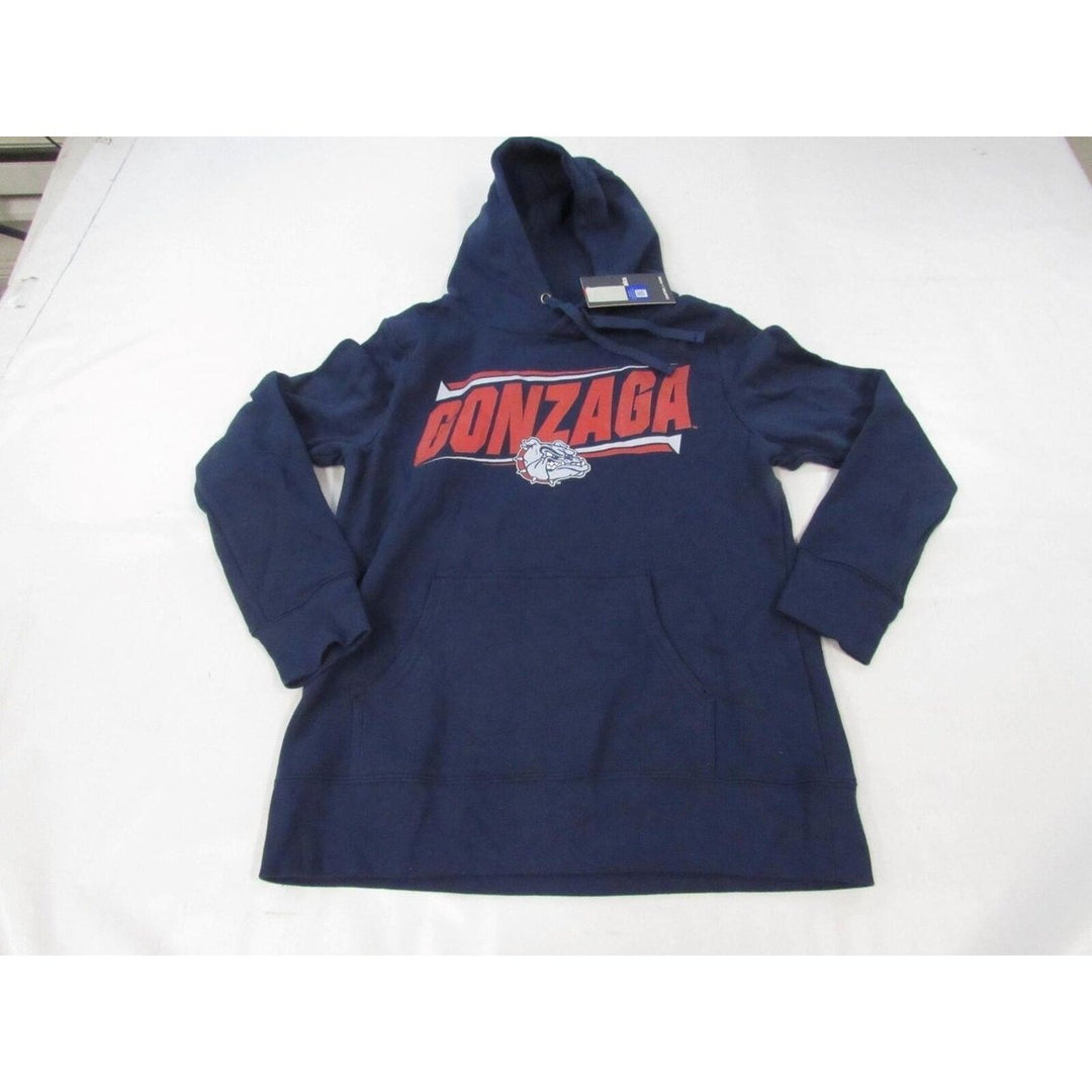 Gonzaga Bulldogs Mens Size M Blue Hoodie Image 1