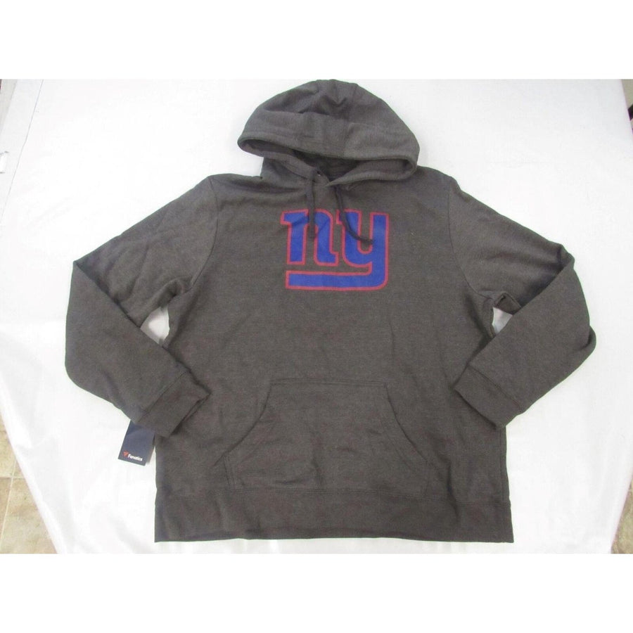 York Giants Mens Size 2XL 2XLarge Dark Grey Hoodie Image 1