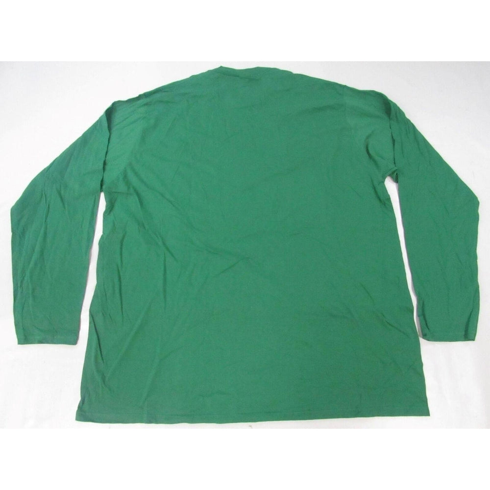 U.S. Military Academy Black Knights Mens Size 3XL Green Long Sleeve Shirt Image 2