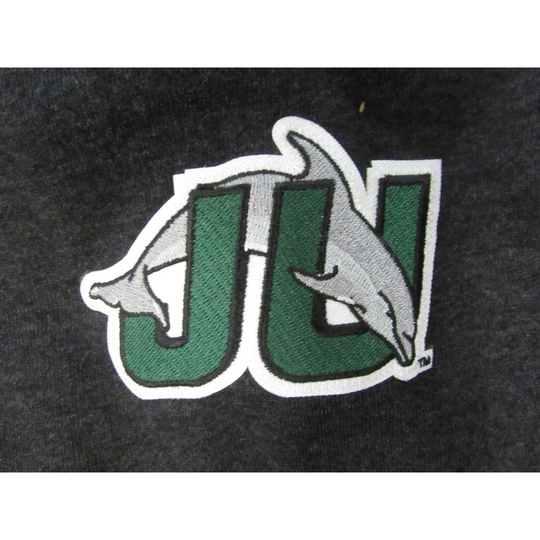 Jacksonville University Dolphins Womens Size M Gray Full-Zip Jacket Hoodie Image 3