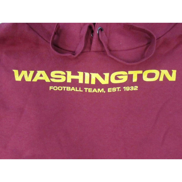 Washington Commanders 4 Taylor Heinicke Mens Size S Small Red Hoodie Image 3