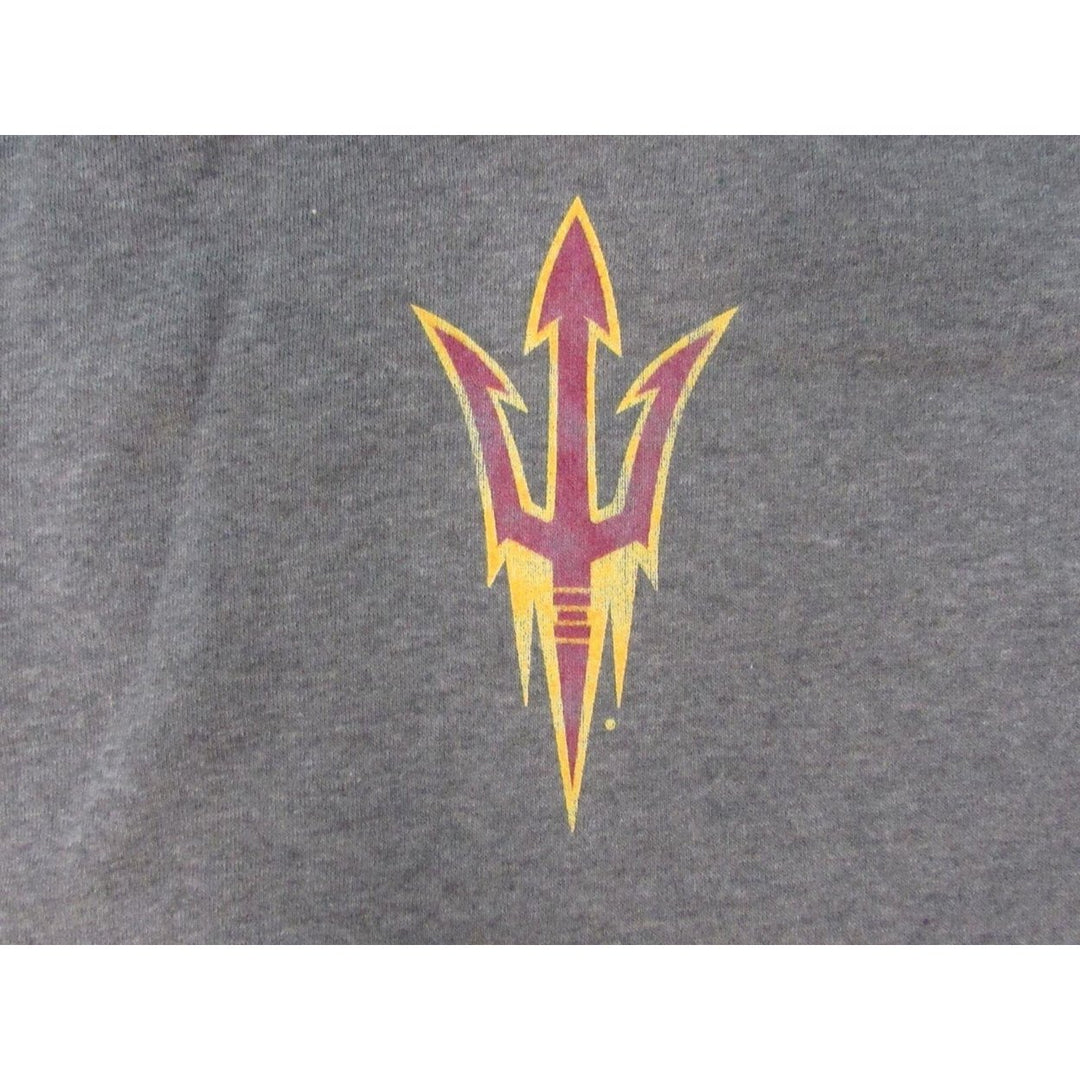 Arizona State Sun Devils Youth Size S Small (6-8) Gray Hoodie Image 3