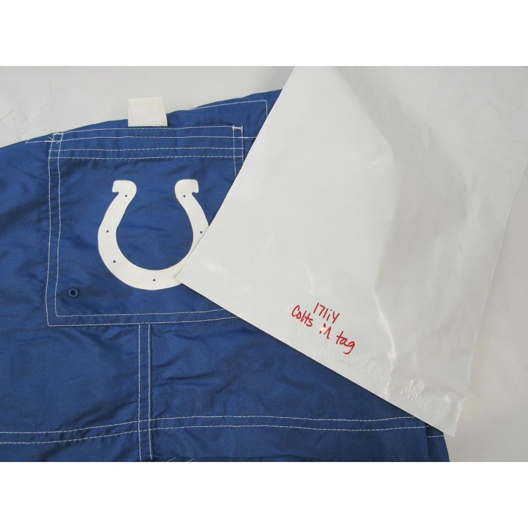 Indianapolis Colts Mens Size M Medium Blue Swimsuit Shorts Image 4