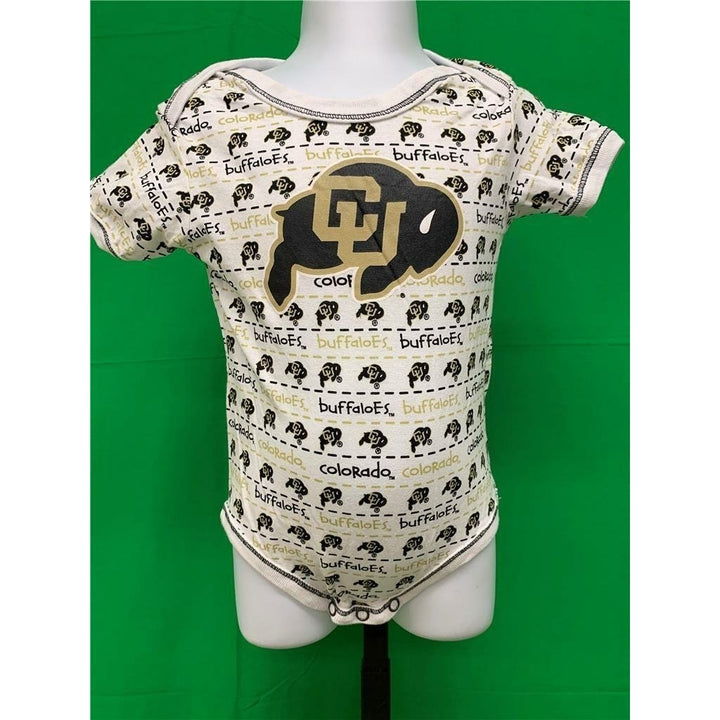 Colorado Buffaloes Infant Size 12 Months White Pro Edge Creeper Image 1