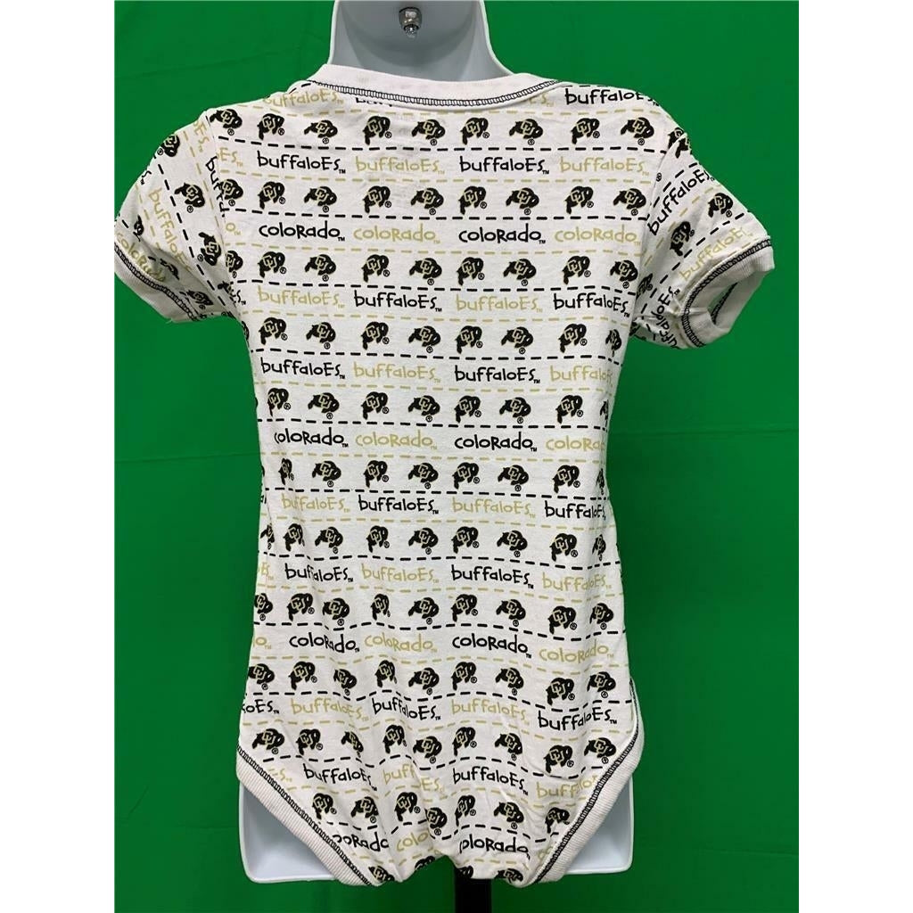 Colorado Buffaloes Infant Size 12 Months White Pro Edge Creeper Image 3