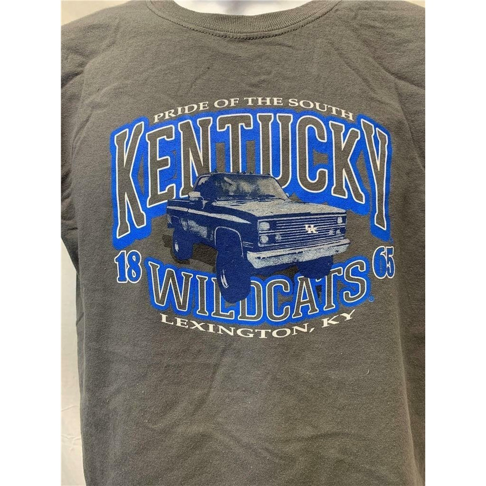 Kentucky Wildcats Youth Size L Large Gray Shirt Image 2