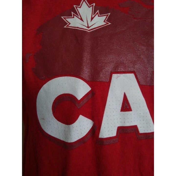 Minor Flaw Canada World Cup Hockey 2016 Mens Size S Small Red Adidas Shirt Image 3