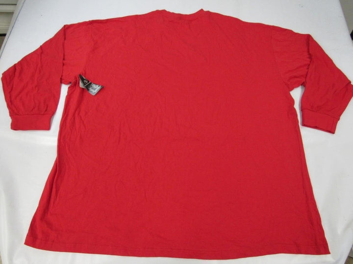 Montreal Canadiens Mens Size 6XL 6XLarge Red Long Sleeve Shirt Image 3