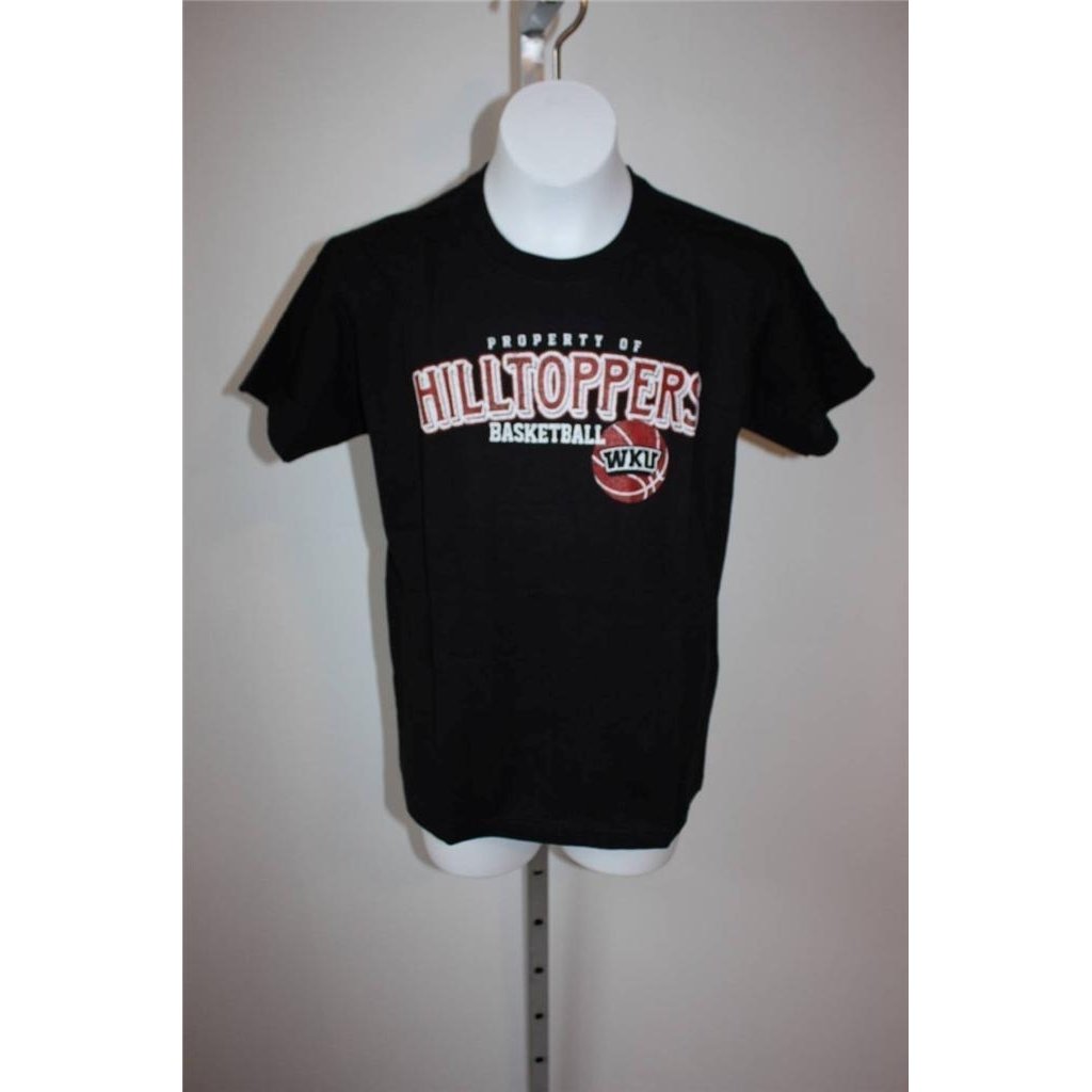 WESTERN KENTUCKY HILLTOPPERS BASKETBALL YOUTH XLARGE XL T-Shirt 29JB Image 1