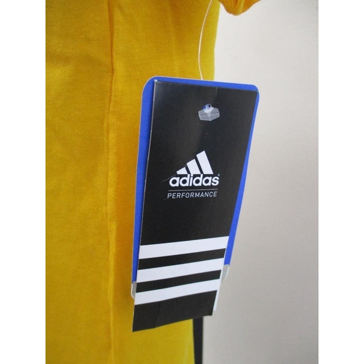 Denver Nuggets Youth Size 18 XL XLarge Adidas Yellow Shirt 20 MSRP Image 4