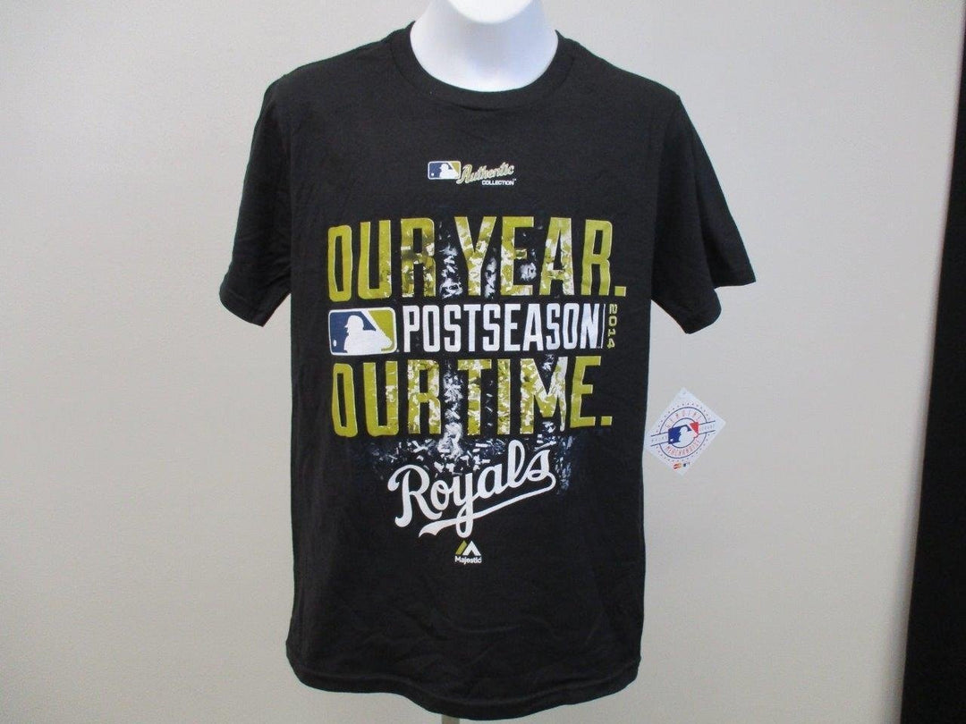 Kansas City Royals Youth Sizes M Medium Black "Our Year" Shirt Image 2