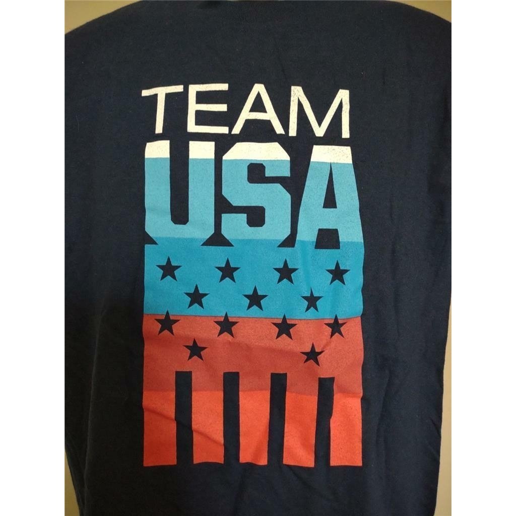 Team USA Olympics Youth Size XL 18 Blue Shirt Image 2