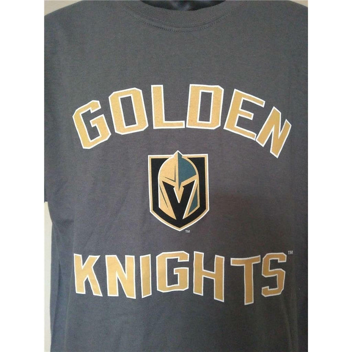 Vegas Golden Knights Mens Size M Medium Gray Shirt Image 2