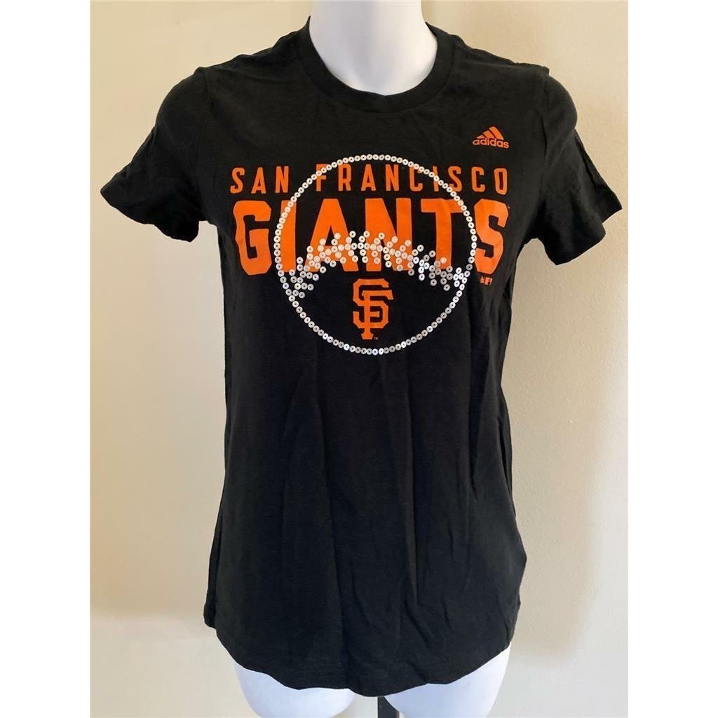 San Francisco Giants Girls Size M Medium Black Shirt Image 1