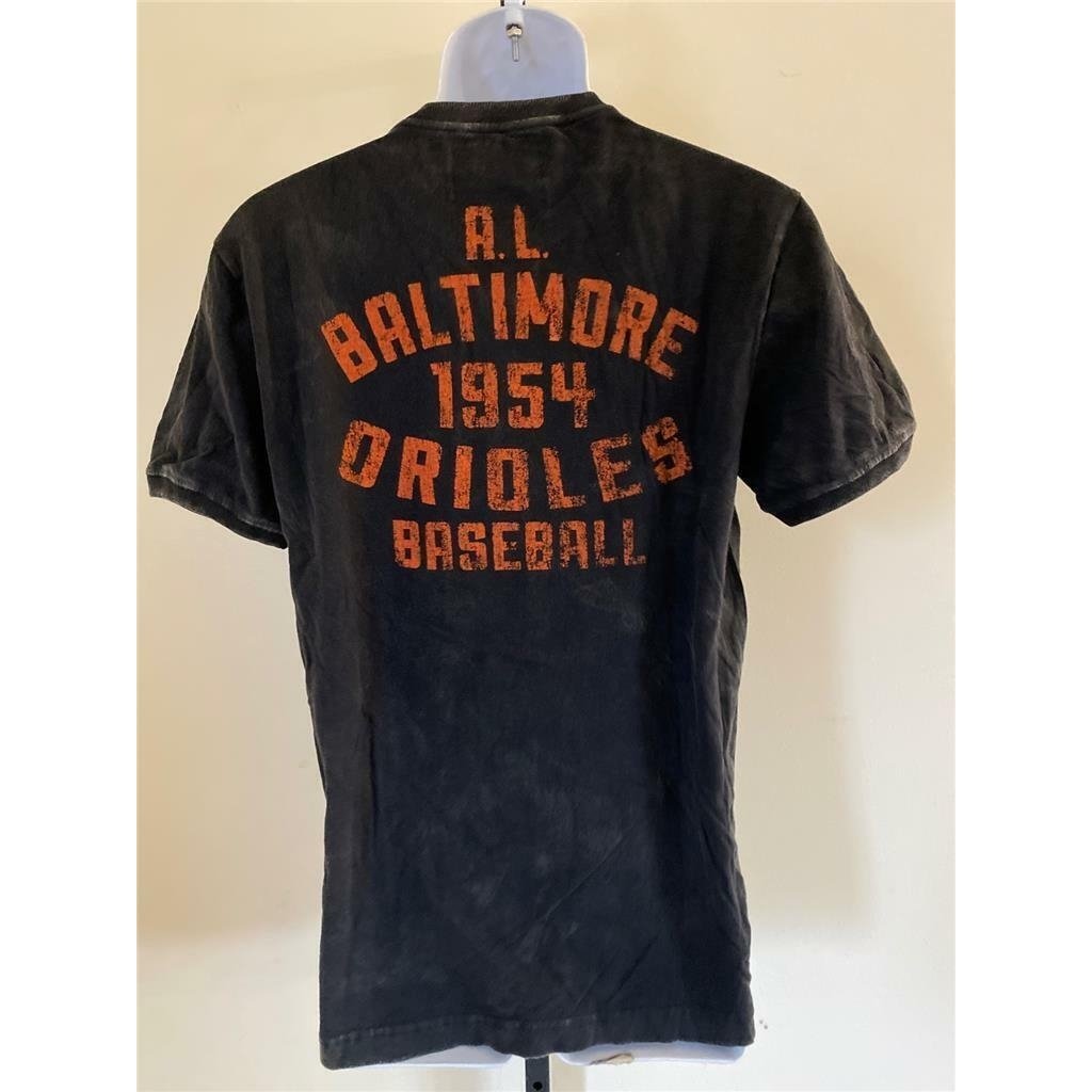 Baltimore Orioles Mens Size M Medium Black Shirt Image 4