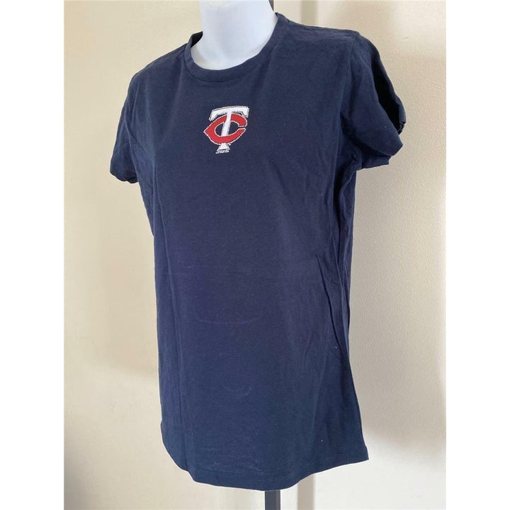 Minnesota Twins Womens Size XL Blue Shirt Image 2