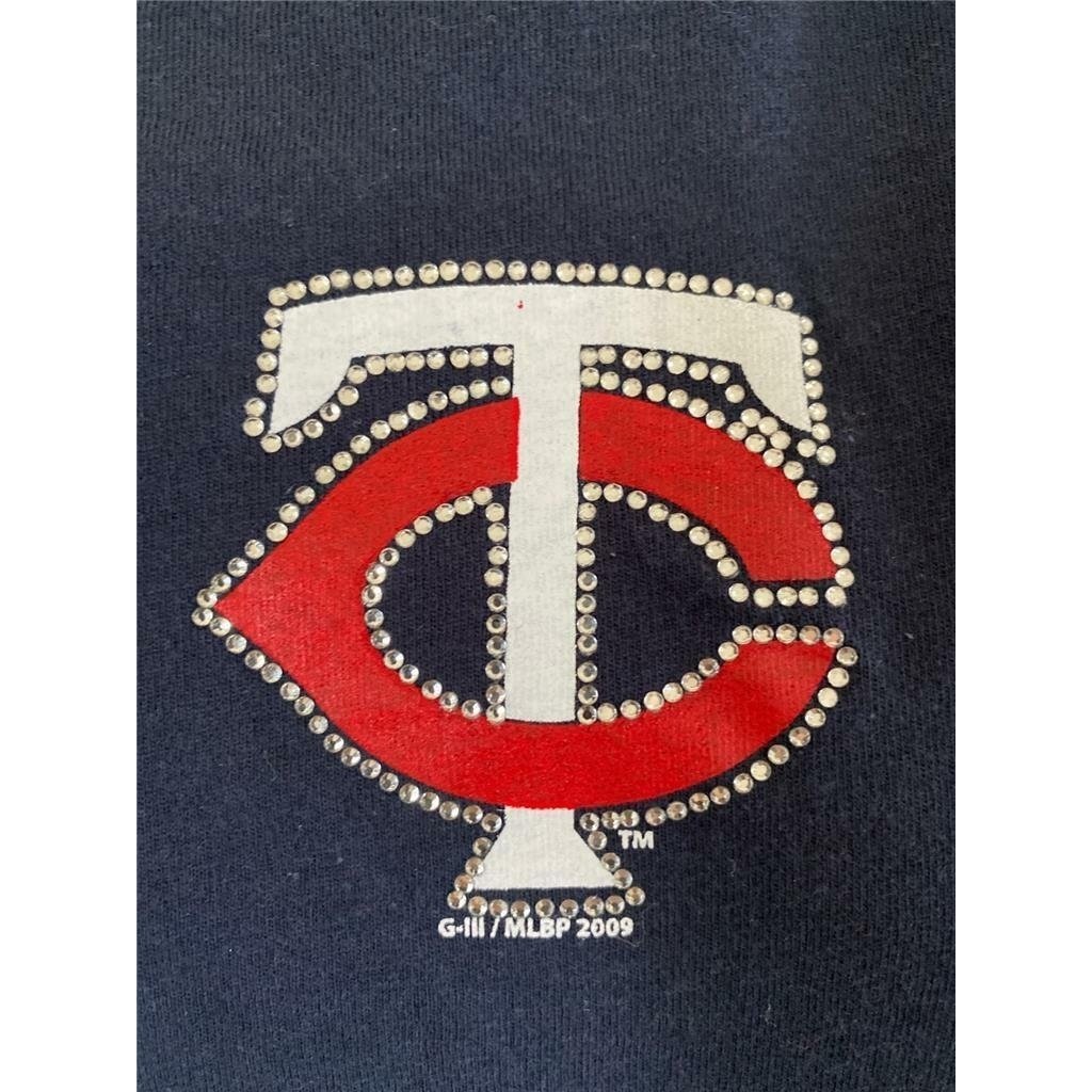 Minnesota Twins Womens Size XL Blue Shirt Image 3