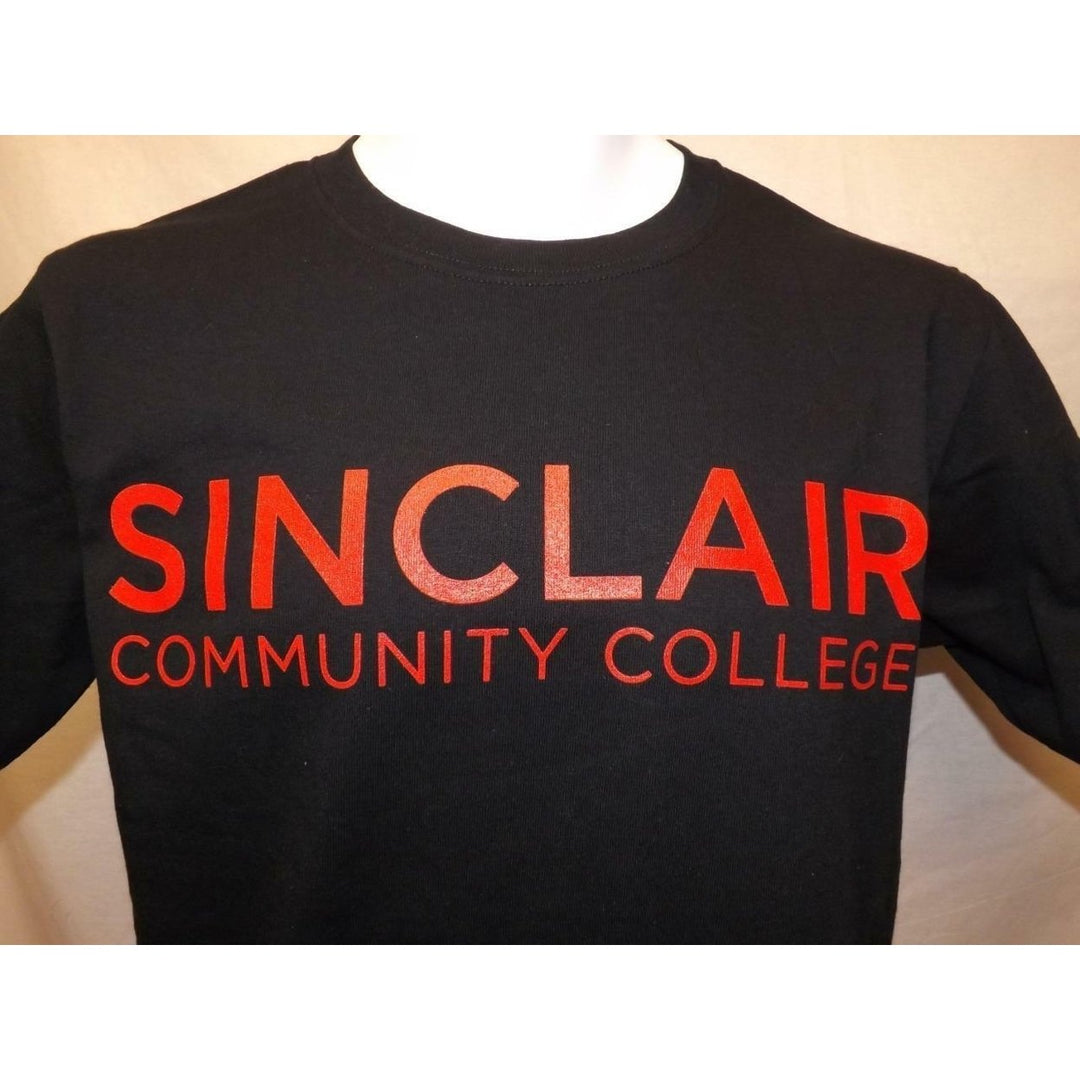 Sinclair Community College Mens Size S Small Black Shirt Image 2