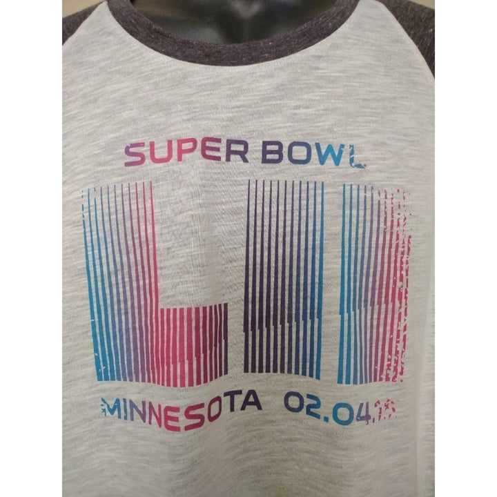 Super Bowl LII Mens Size XL Gray Shirt 47.99 Image 2