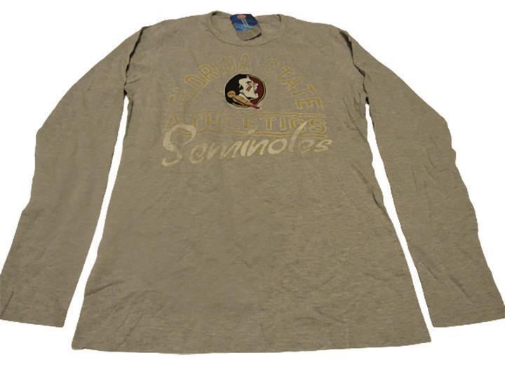 Florida State Seminoles Womens Size XL XLarge Gray Long Sleeve Shirt Image 1