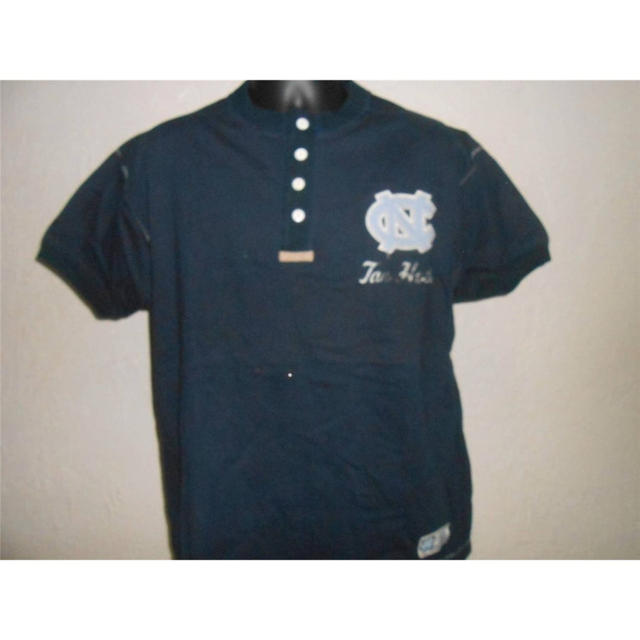 North Carolina Tar Heels MENS LARGE (L) Navy Blue Shirt Image 1