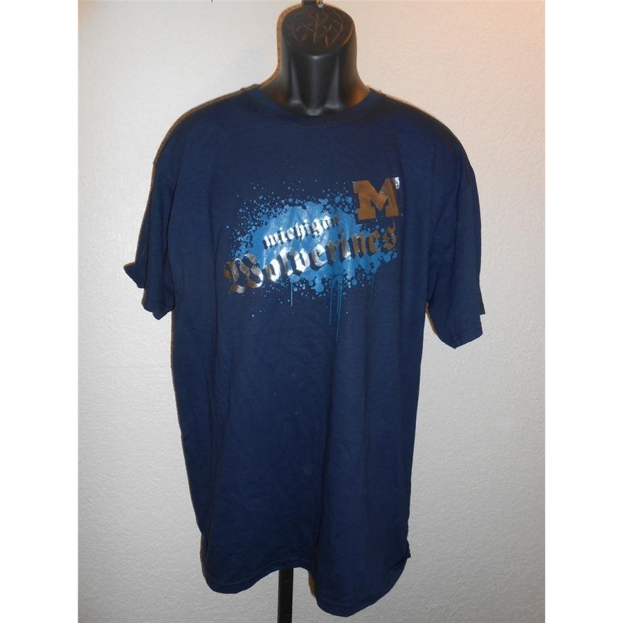 Michigan Wolverines MENS Large L Shirt Image 1