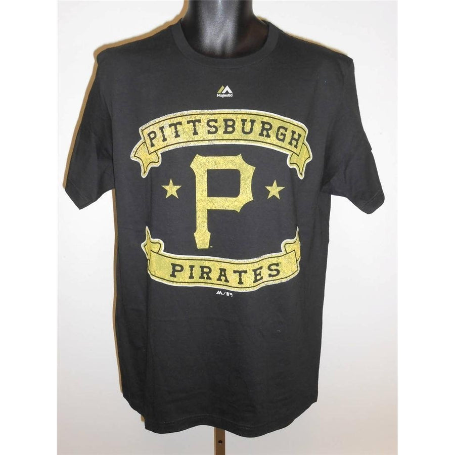 PITTSBURGH PIRATES MENS LARGE L MAJESTIC SHIRT Image 1