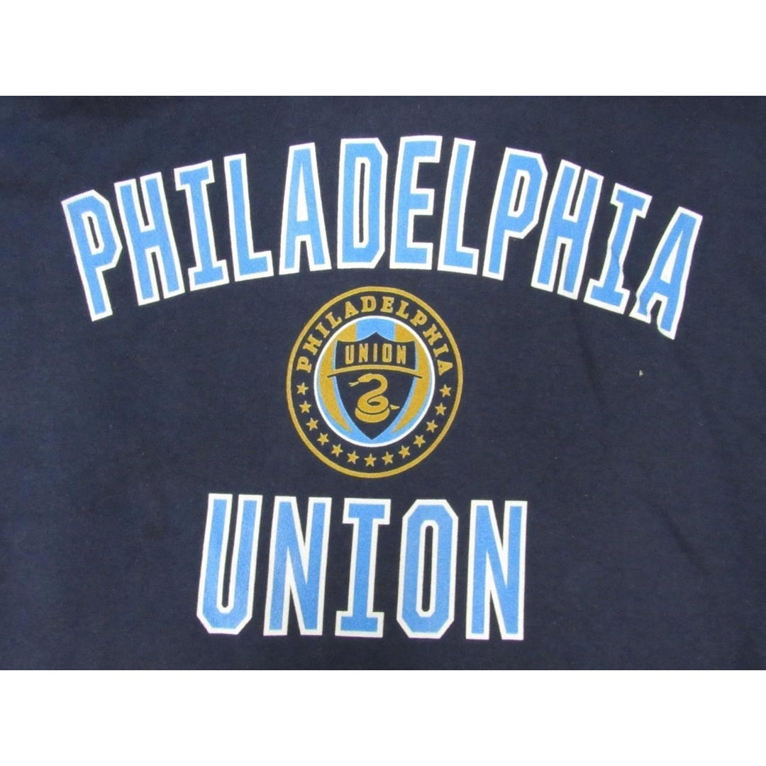 Philadelphia Union Mens Size M Medium Blue Hoodie Image 3