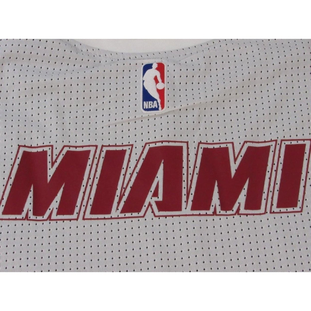 Miami Heat Mens Size 2XL+2 Adidas Warm Up Shooting Shirt Image 3