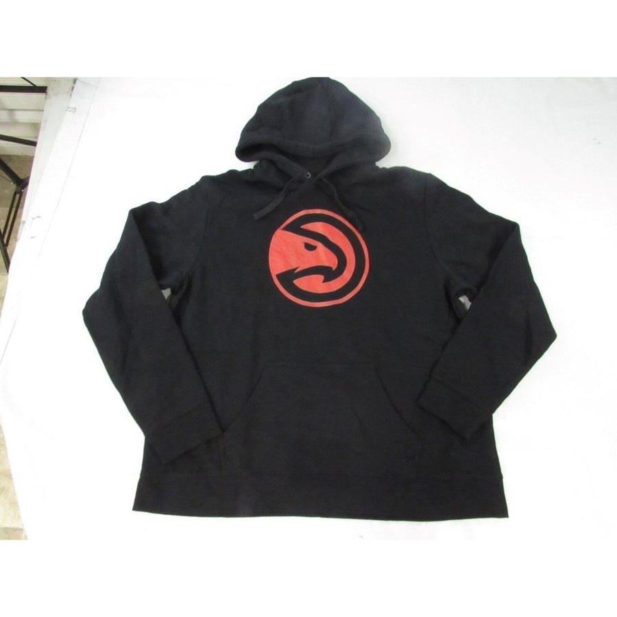 Atlanta Hawks Mens Size 2XL 2X-Large Black Hoodie Image 1