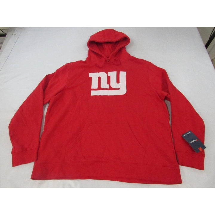 York Giants 88 Evan Engram Mens Size 2XL 2XLarge Red Hoodie Image 1