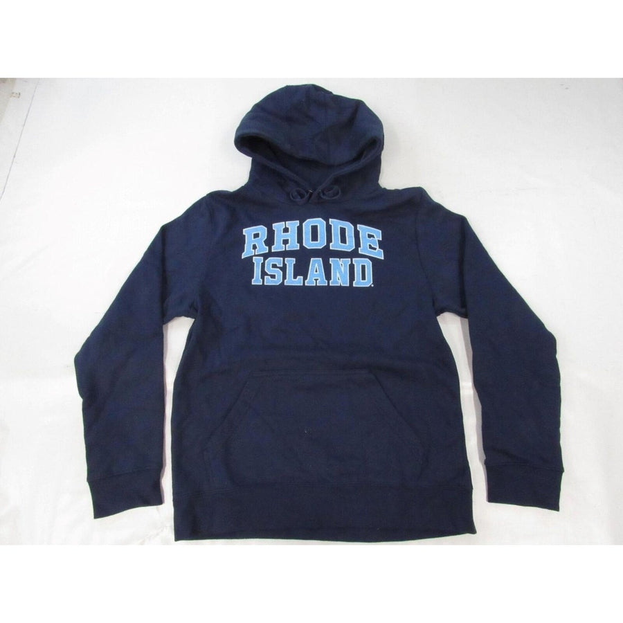 Rhode Island Rams Mens Size M Medium Blue Hoodie Image 1