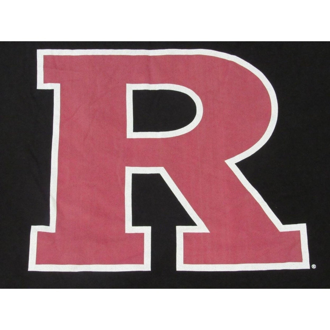 Rutgers Scarlet Knights Mens Size XL XLarge Black Long Sleeve Shirt Image 3