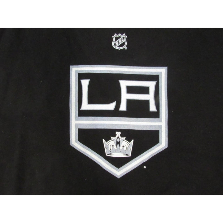 Los Angeles LA Kings 8 Drew Doughty Womens Size L Large Black V-Neck Hoodie Image 3