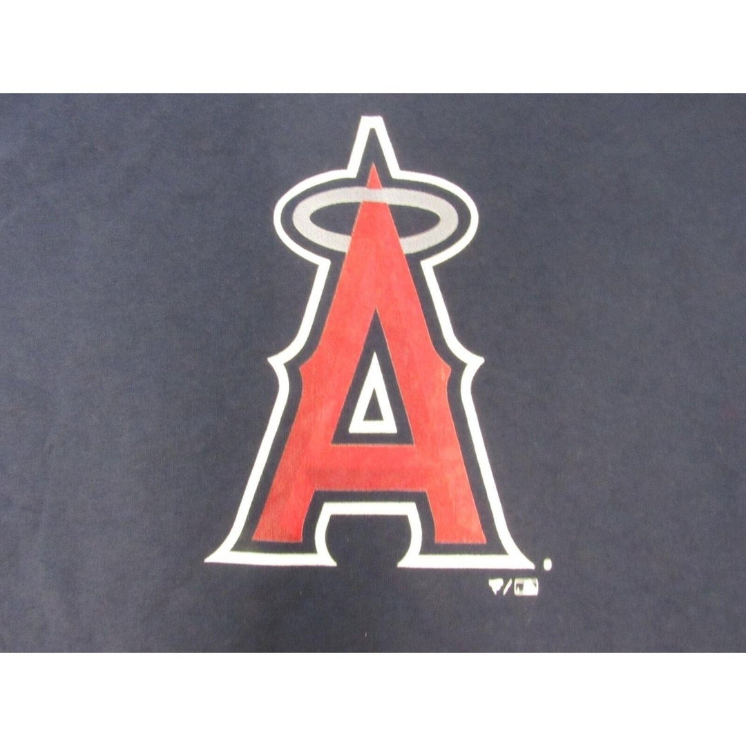 Los Angeles Angels Mens Size 5XL 5XLarge Navy Blue Hoodie Image 3