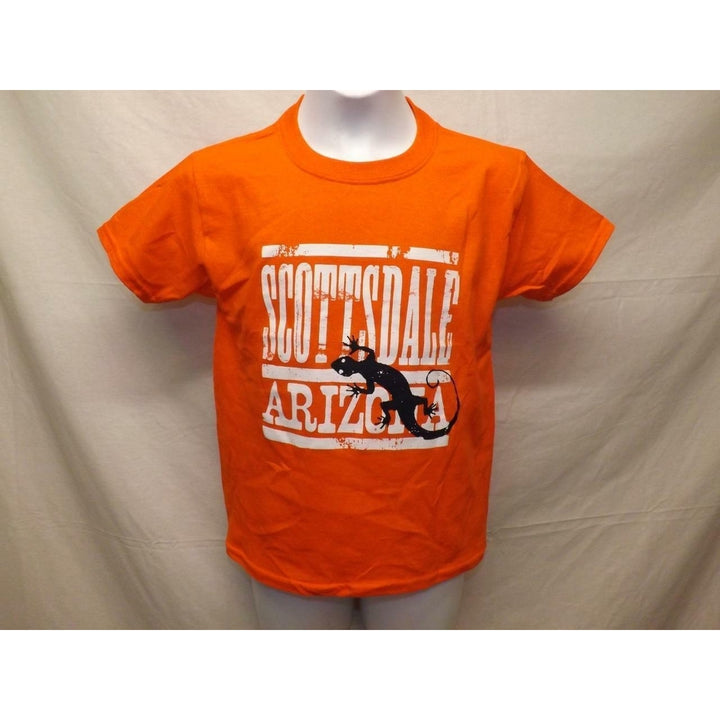 Scottsdale Arizona Youth Size XS XSmall Orange Shirt Image 1