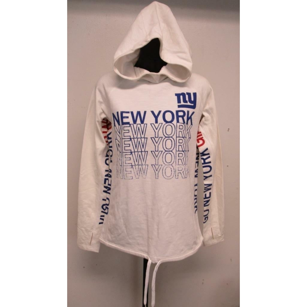 York Giants Womens Size S Small White Hoodie Image 2