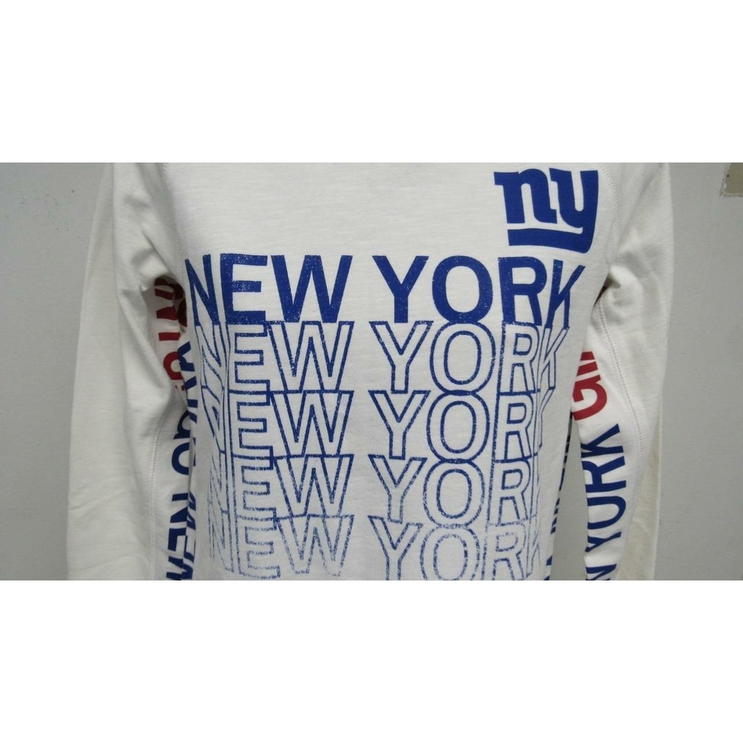 York Giants Womens Size S Small White Hoodie Image 3