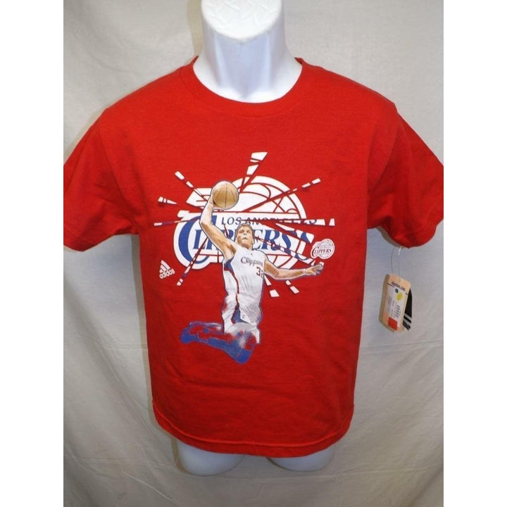 Los Angeles Clippers Blake Griffin 32 Adidas Youth M Medium 10/12 Red Shirt Image 1