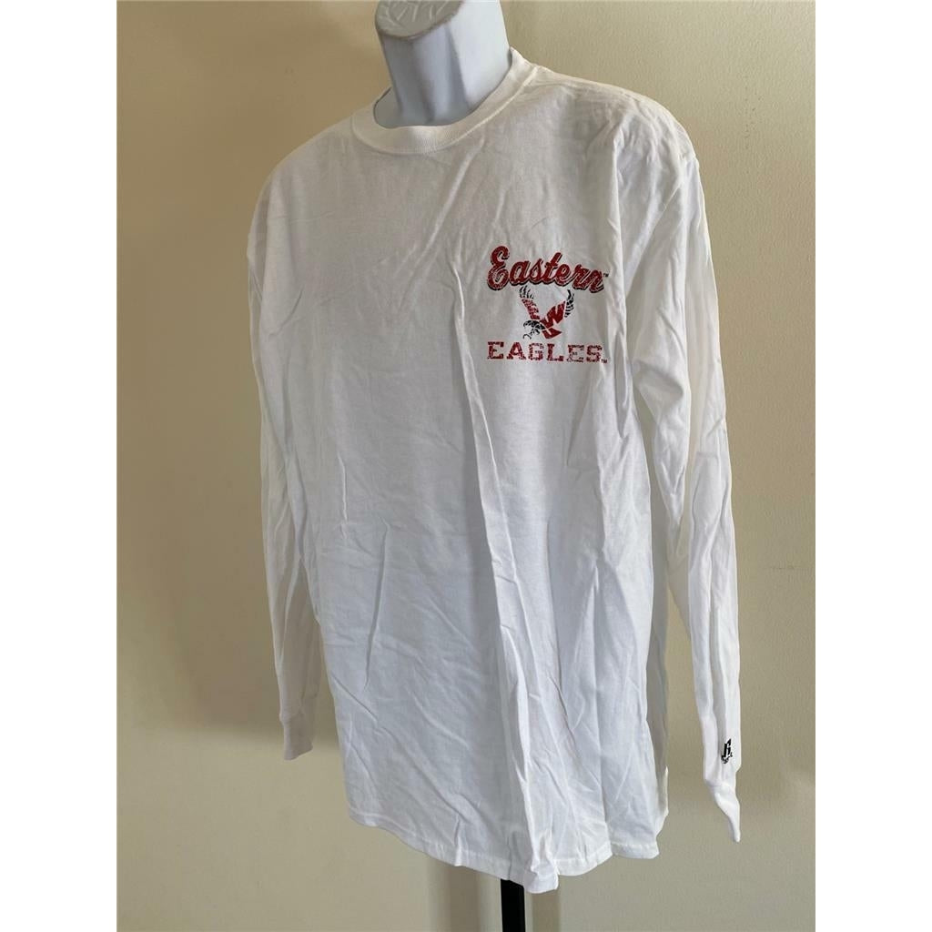 Eastern Eagles Mens Size L Large White Shirt Image 2