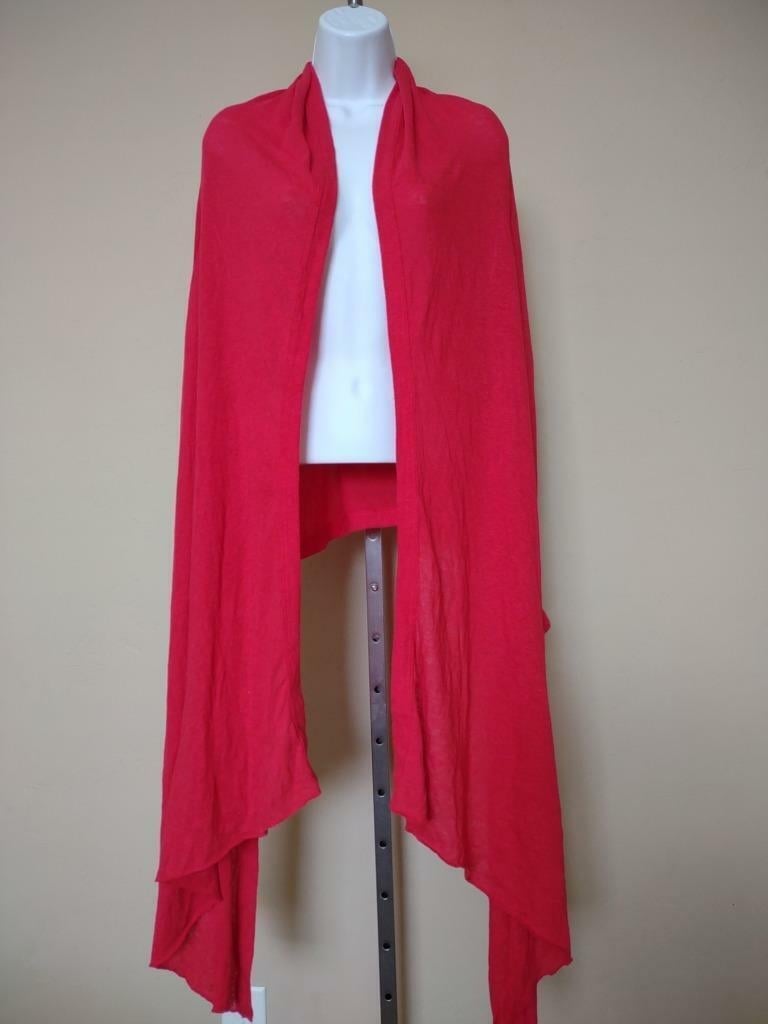 Wisconsin Badgers Womens Size XL Red Cardigan Wrap Meesh and Mia 55 Image 1