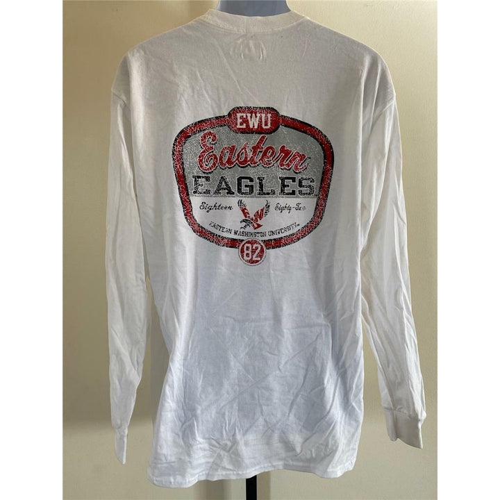 Eastern Eagles Mens Size L Large White Shirt Image 4