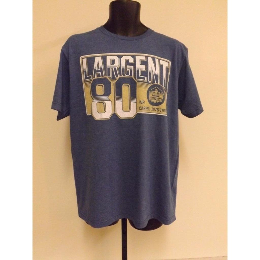 Steve Largent 80 Seattle Seahawks Mens Size L Large Majestic Shirt Image 1