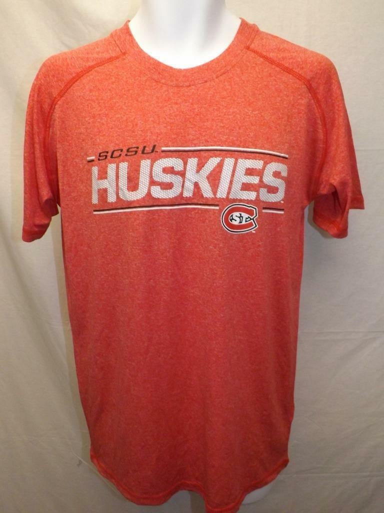 St. Cloud State Huskies Mens Size M Medium Polyester Performance Shirt Image 1