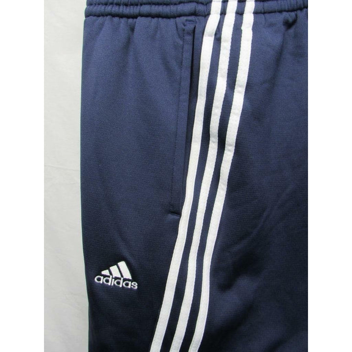 Los Angeles Clippers Mens Size 3XL+2 Blue Adidas Long Sweat Shorts Capri Image 4