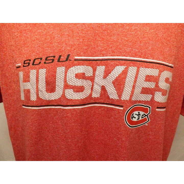 St. Cloud State Huskies Mens Size M Medium Polyester Performance Shirt Image 2