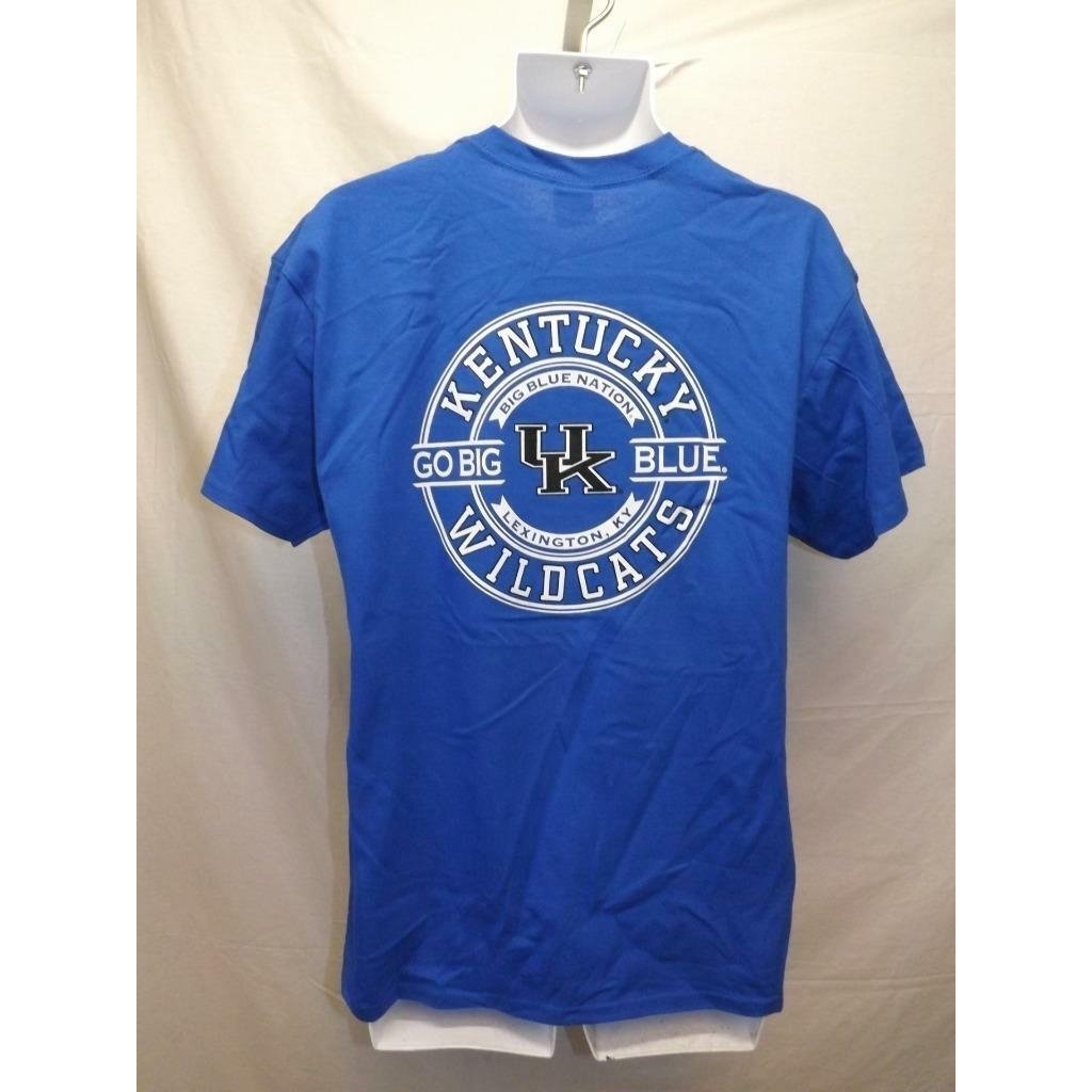 Kentucky Wildcats "Go Big Blue" Mens Size L Large Blue 2-Sided Shirt Image 2