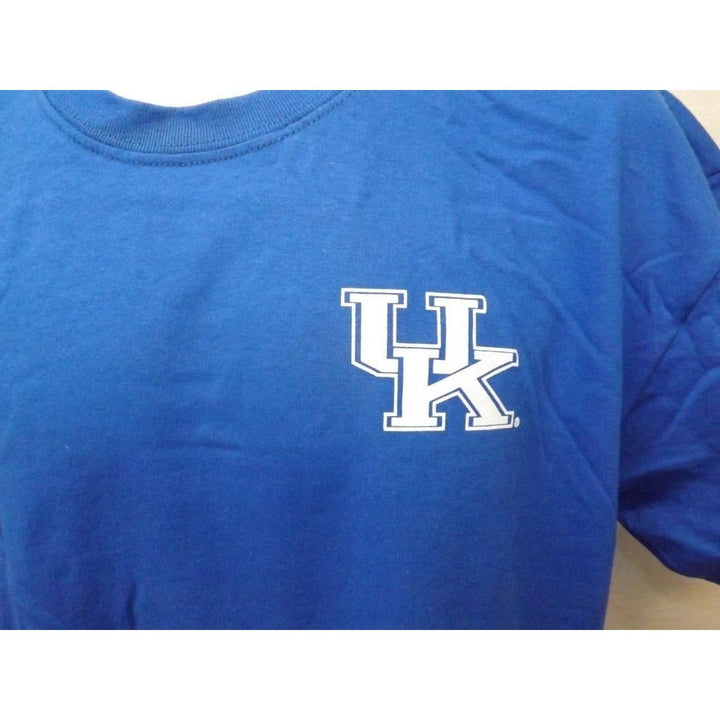 Kentucky Wildcats "Go Big Blue" Mens Size L Large Blue 2-Sided Shirt Image 4