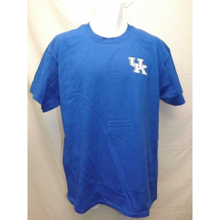 Kentucky Wildcats "Go Big Blue" Mens Size L Large Blue 2-Sided Shirt Image 4