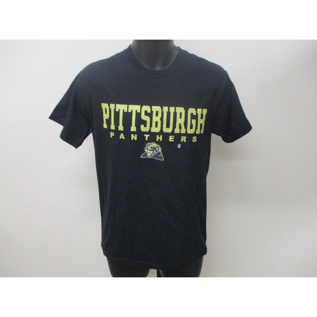 Pittsburgh Panthers Adult Mens Size S Small Blue Shirt Image 4